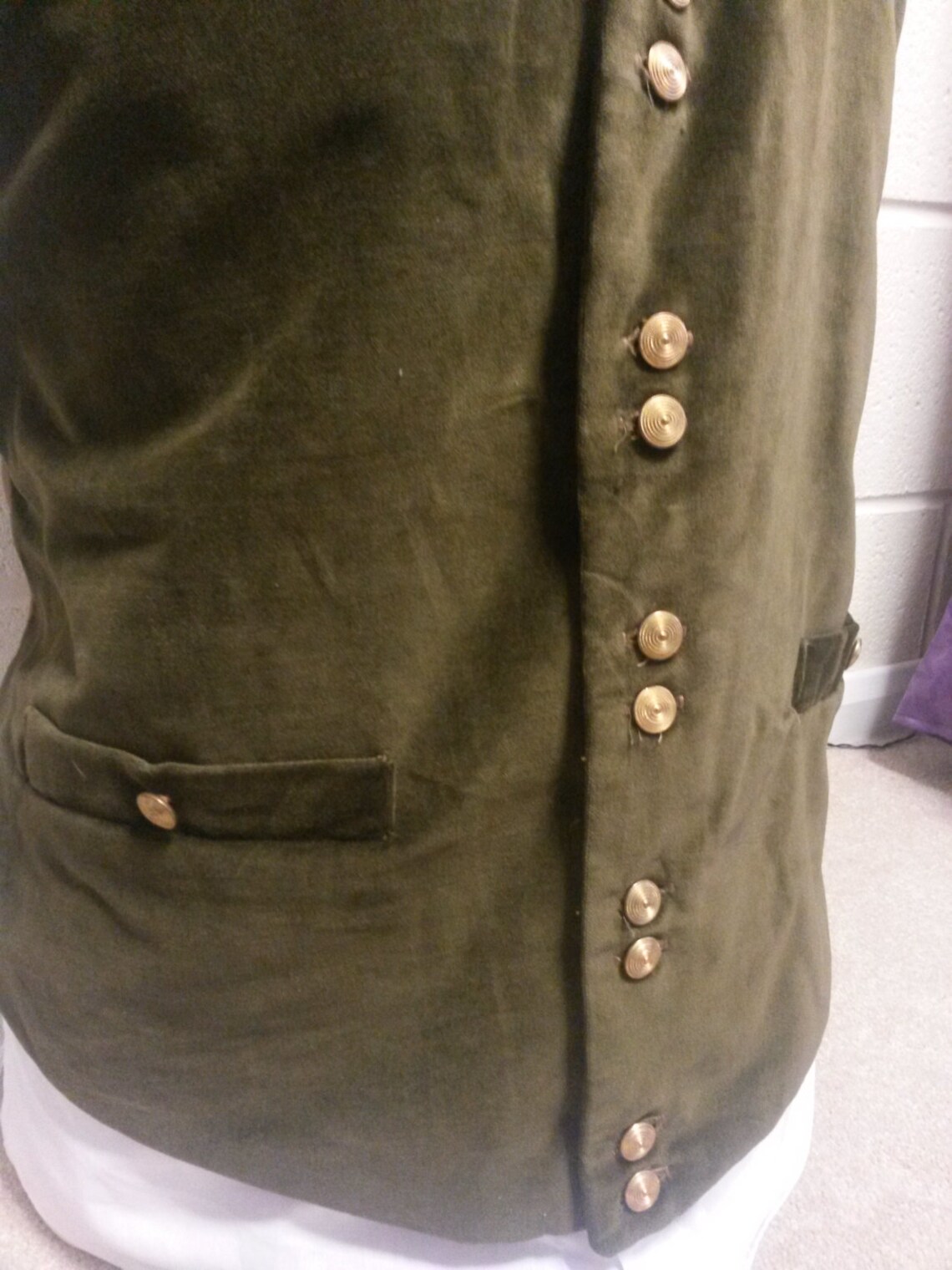 Mens Velvet Vest Formal Velvet Waistcoat Etsy