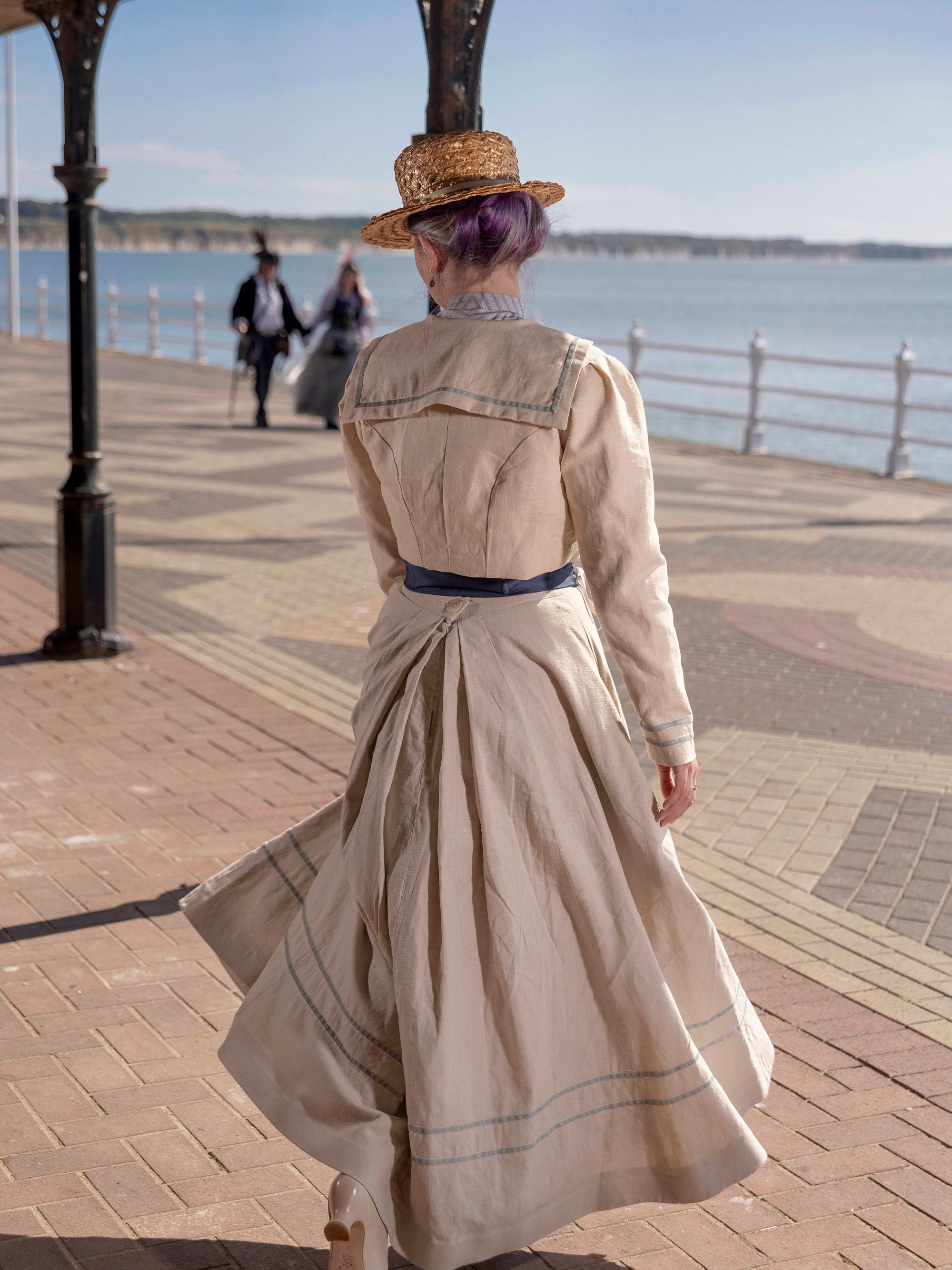 Edwardian Bolero SYLVIA SEASIDE JACKET Sailor Collar Jacket - Etsy