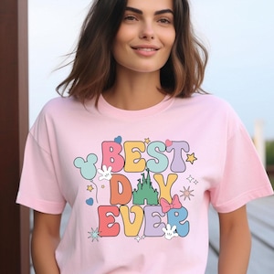 Disney Best Day Ever Shirt, Disneyworld Family Shirt, Disney Vacation Shirt, Disneyland Shirt, Retro Disney Shirt, Magic Kingdom Shirt