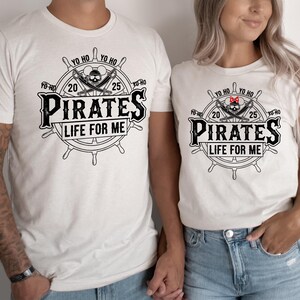 Disney Pirates of the Caribbean Matching Shirts, Yo Ho a Pirates Life for Me, Disney Cruise Family Vacation Tees, 2025 Disney Trip Shirt