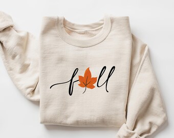 Sudadera Hello Fall, camiseta Fall Y'all, bonita camiseta de otoño para mujer, suéteres acogedores de otoño, Hello Pumpkin, vibraciones retro de otoño, Peace Love Thanksgiving