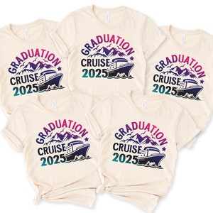 Graduation Cruise 2025 Shirt, Graduation Cruise Shirt, Graduation Vacation 2025 Shirt, Graduation Friends Trip Shirt, Class of 2025 Shirt