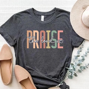 Praise The Lord Shirt, Christian apparel,Faith Based Christian Shirt,Praise The God Shirt,Let Every Breath Praise The Lord Tee,Religious Tee