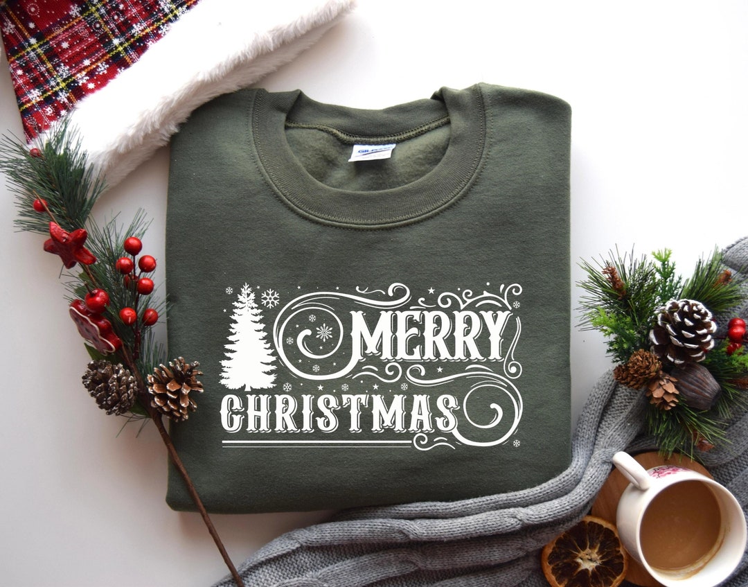 MERRY CHRISTMAS Graphic Sweatshirt