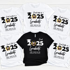 Personalized Graduation Shirts, Custom Graduation Shirt, graduation shirt, Class of 2025 Family Graduation Shirt, Custom Senior Shirt