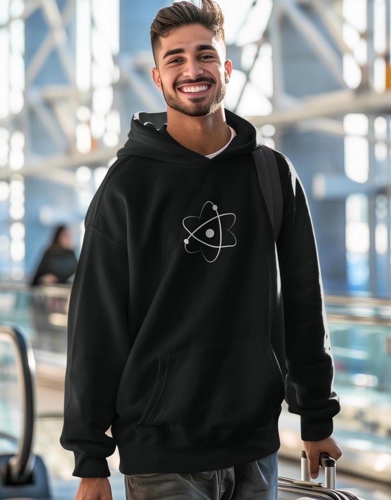 Physics Atom Hoodie Science Math Enthusiast Gift Geeky Hoodie