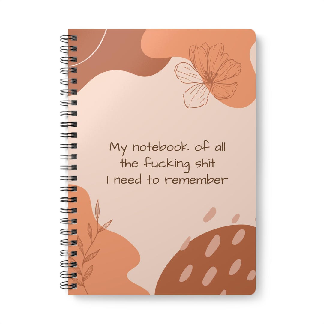 Explicit Adult Notebook My Notebook of All the Fucking Shit I Need to ...