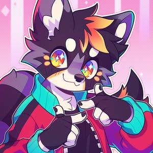 Furry Art Commission | Personalized Anthro Character Portrait, Fursuit Art (Digital File)