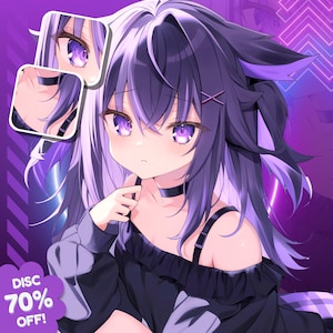 PFP Anime, Custom Pfp, Profile Icon, PFP Commission, PFP, Anime Custom, Pfp Discord, Anime Commission, Anime Character, Vtuber Pfp, Twitch