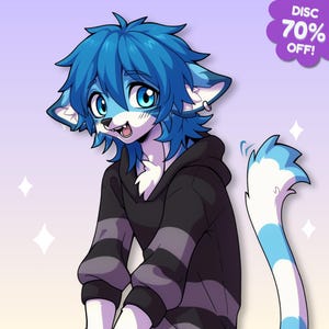 Custom Furry Art Commision | Custom Furry Art | Furry Art | Fursona Commision | Fursona Ref | Furry Commision | Fursona | Furry PFP | Furry