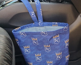 Kansas City Royals Vinyl-lined Classy Car Trash Bag / Item # CL1374