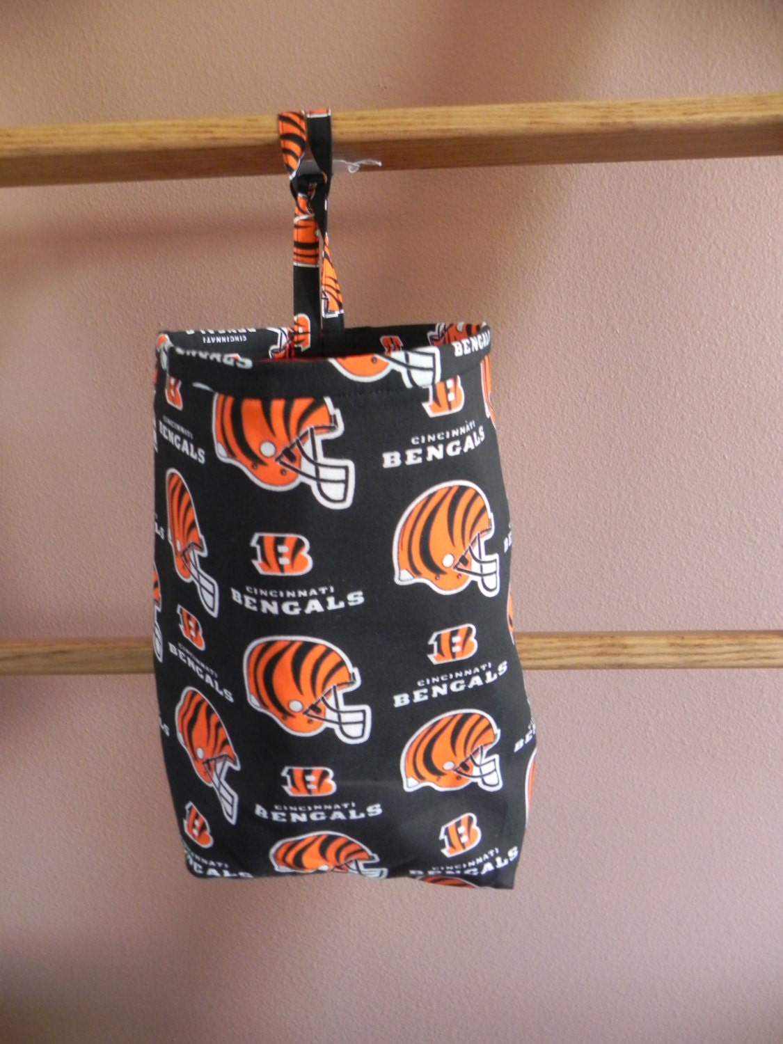 Cincinnati Bengals Vinyllined Classy Car Trash Bag / Item Etsy