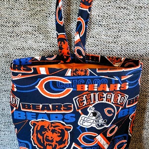 Chicago Bears Vinyl-lined Classy Car Trash Bag / Item # CL1481