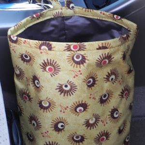 Astral Summer Abstract Vinyl-lined Classy Car Trash Bag / Item # CL228