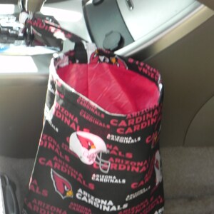 Arizona Cardinals Vinyl-lined Classy Car Trash Bag / Item # CL63