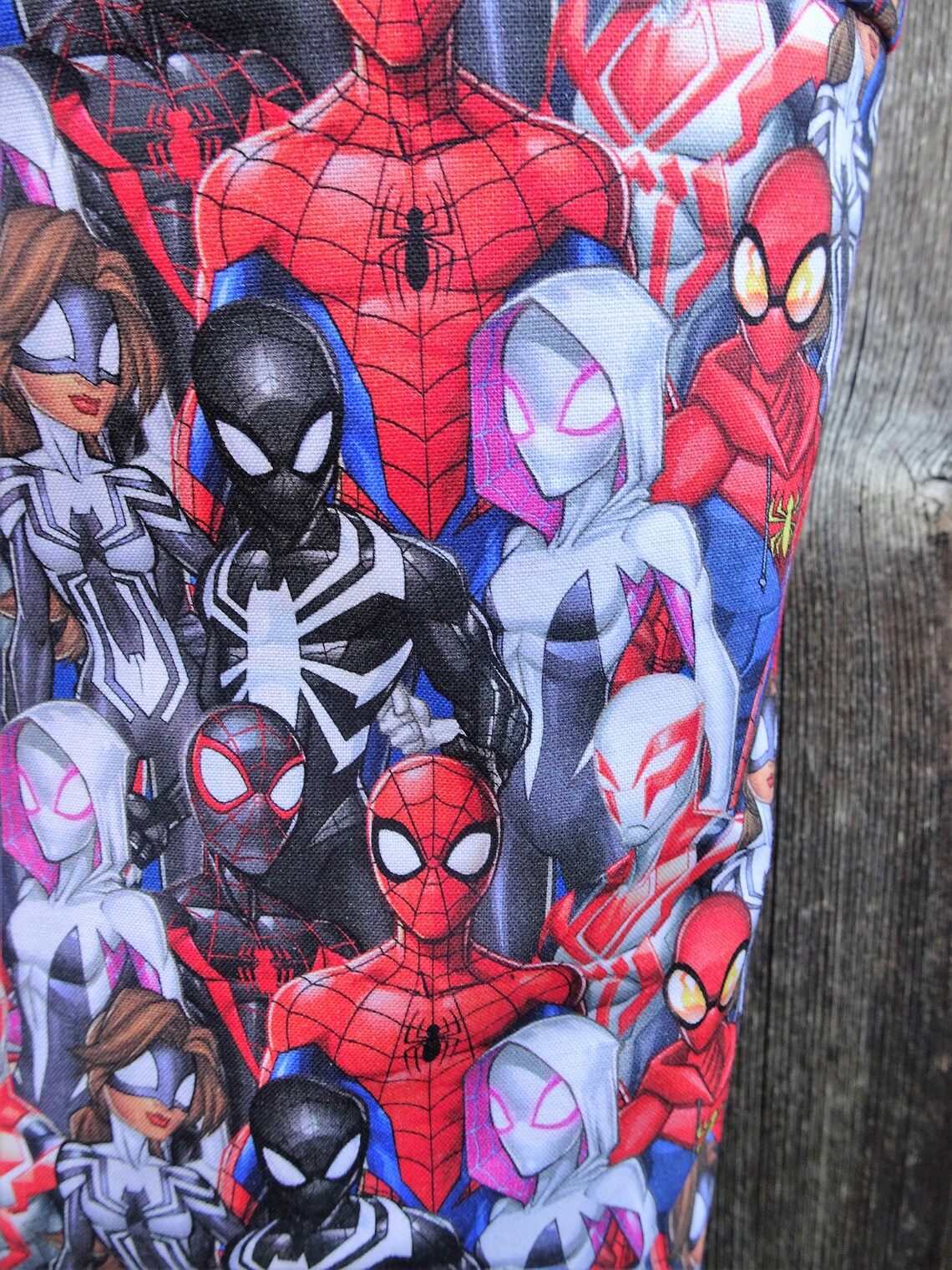 Spiderman and Friends Vinyllined Classy Car Trash Bag / Item Etsy
