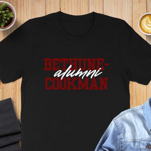 Bethune Cookman T-Shirt HBCU Pride Tee College Spirit Unisex Top Wildcats Apparel University Merch Gift Idea
