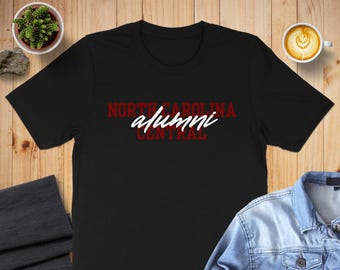 North Carolina Central T-Shirt, HBCU Pride Shirt, College Spirit Tee, University Apparel, Alumni Gift, North Carolina Central Tee, HBCU
