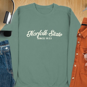 Norfolk State University Sweatshirt, HBCU Sweatshirt, HBCU Gift for Alumni