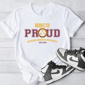 Bethune-Cookman University T-shirt, HBCU T-Shirt, HBCU Gift for Alumni ATL