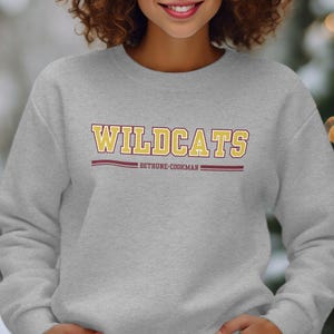Bethune-Cookman Sweatshirt, Bethune-Cookman University Apparel, Wildcats College Spirit Gear, College Sweatshirt ATL