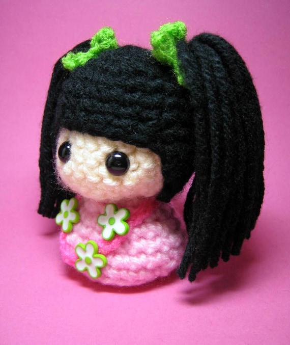 kokeshi doll crochet