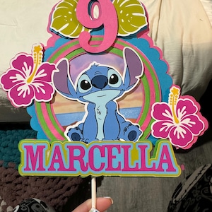 stitch cake topper