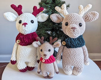 Freddie the Reindeer Crochet Pattern