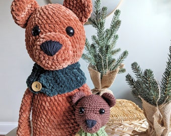 Ollie the Bear Crochet Pattern