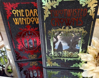 One Dark Window and Two Twisted Crowns by Rachel Gillig/ Special Rebound Edition/The Shepherd King Duology/