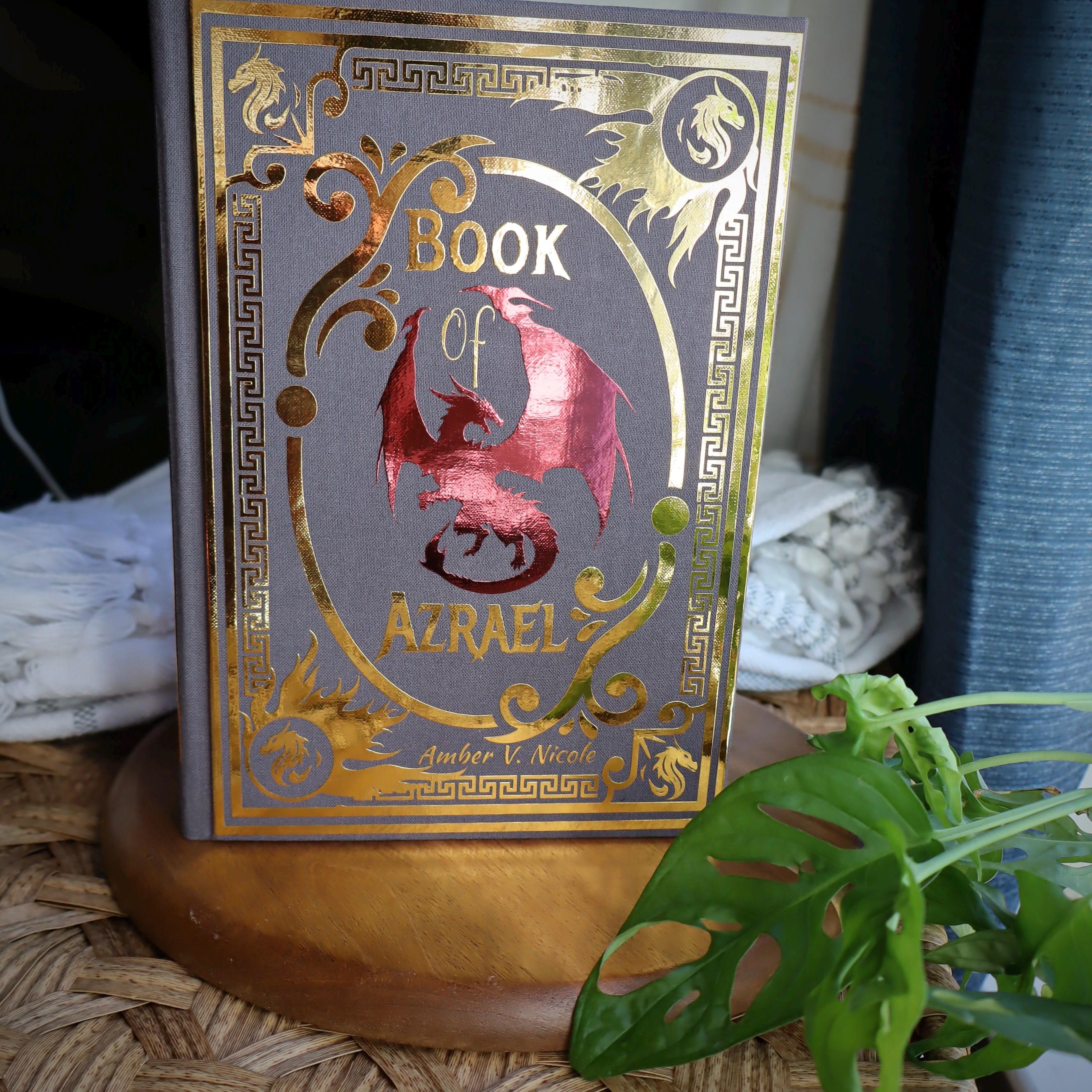 Book of Azrael Sprayed Edges - Etsy