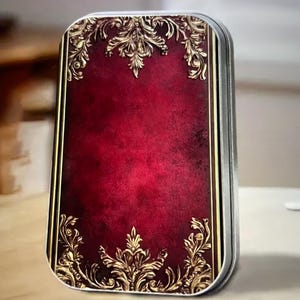 Metal Tin Box, Small Storage Container
