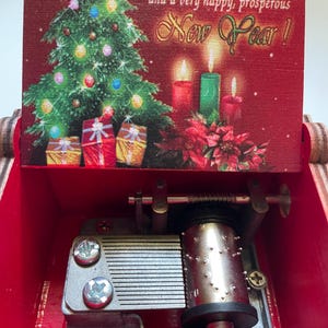 We Wish You a Merry Christmas Music Box, Holiday Decoration
