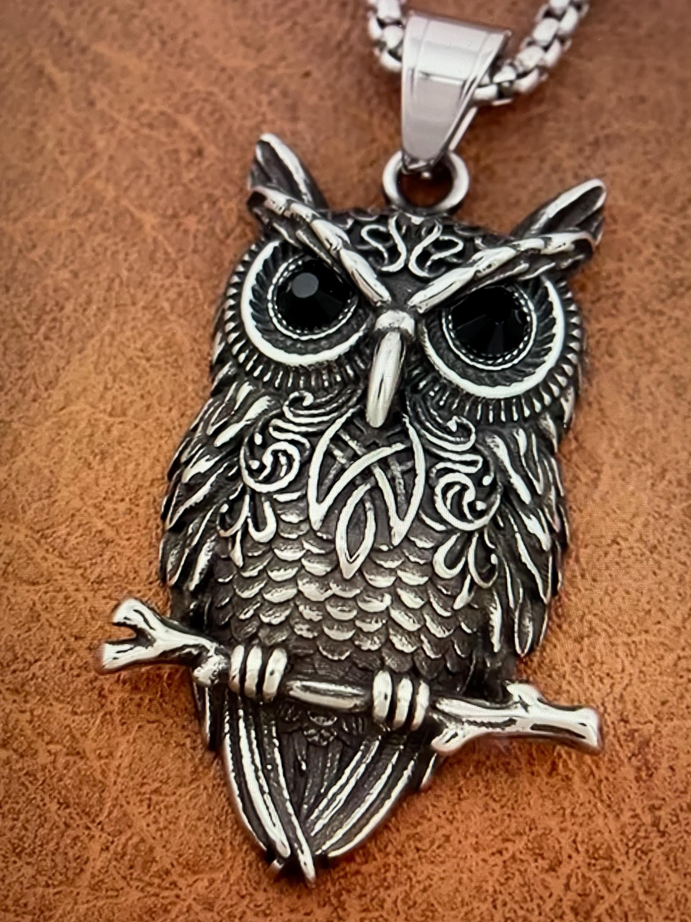 Owl Pendant Necklace
