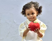 Fall Decor - Giant Felted Apple Toy - Autumn Dorm Decor - Eco Friendly & Kid Friendly Wool Play Fruit - Home Decor (Ready to Ship)
