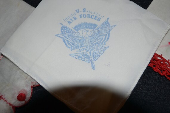 Vintage United States Air Forces Hanky Plus Red - image 3