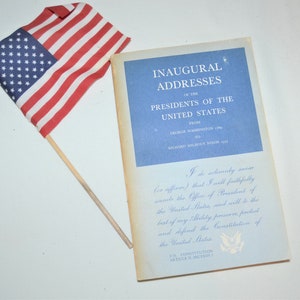 Inaugural Addresses of Presidents of The United States