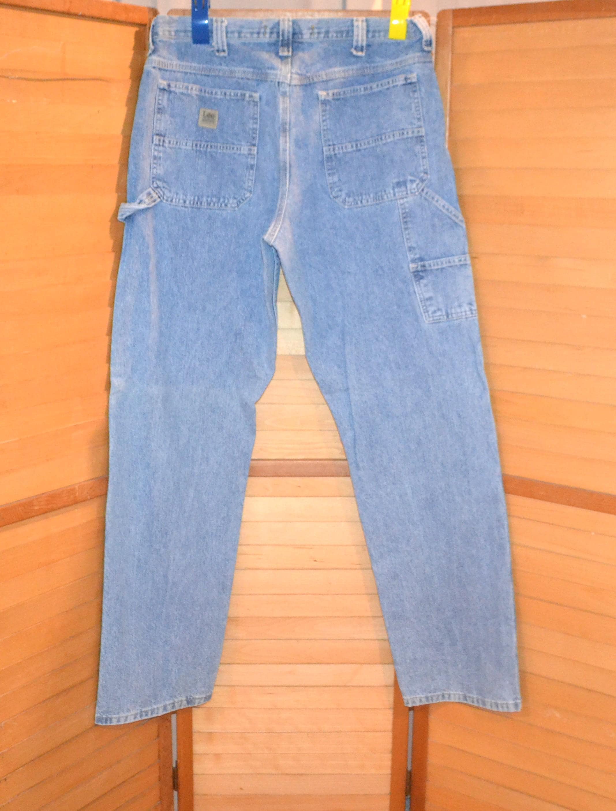 Vintage Denim Painters Pants - Etsy