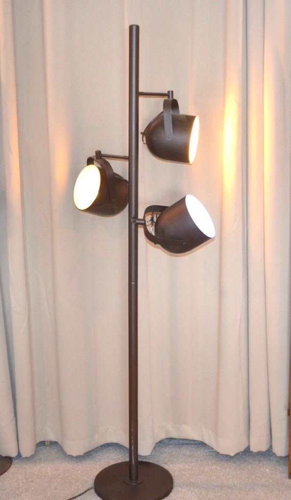 ヴィンテージフロアポールランプ 1950年代 Lightolier メタル - Etsy 日本