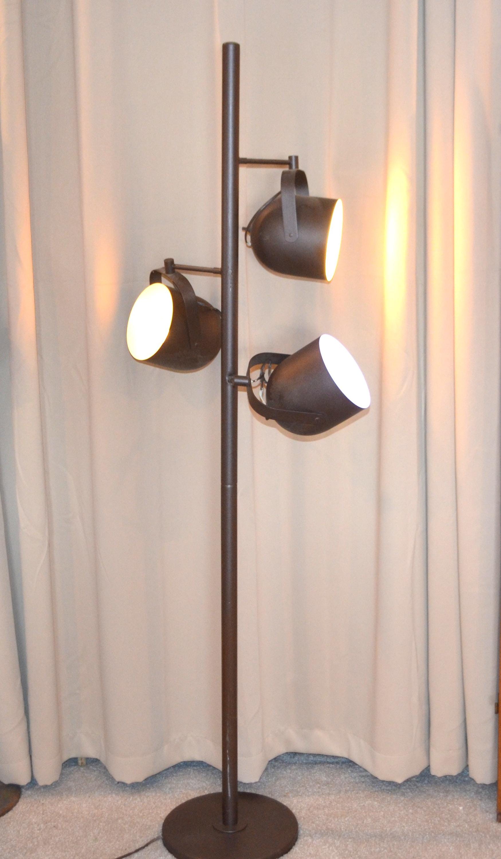 ヴィンテージフロアポールランプ 1950年代 Lightolier メタル - Etsy 日本