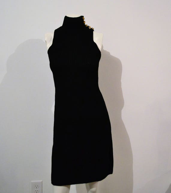 St. John Santana Knit Little Black 
