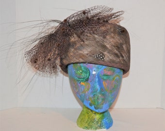 Vintage Hat Brenda Waites Bolling Royal and Stylish