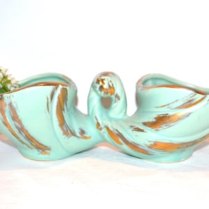 1950's Planter Table Piece Hollywood Regency Modernism Mid Century Atomic Sputnik Starburst