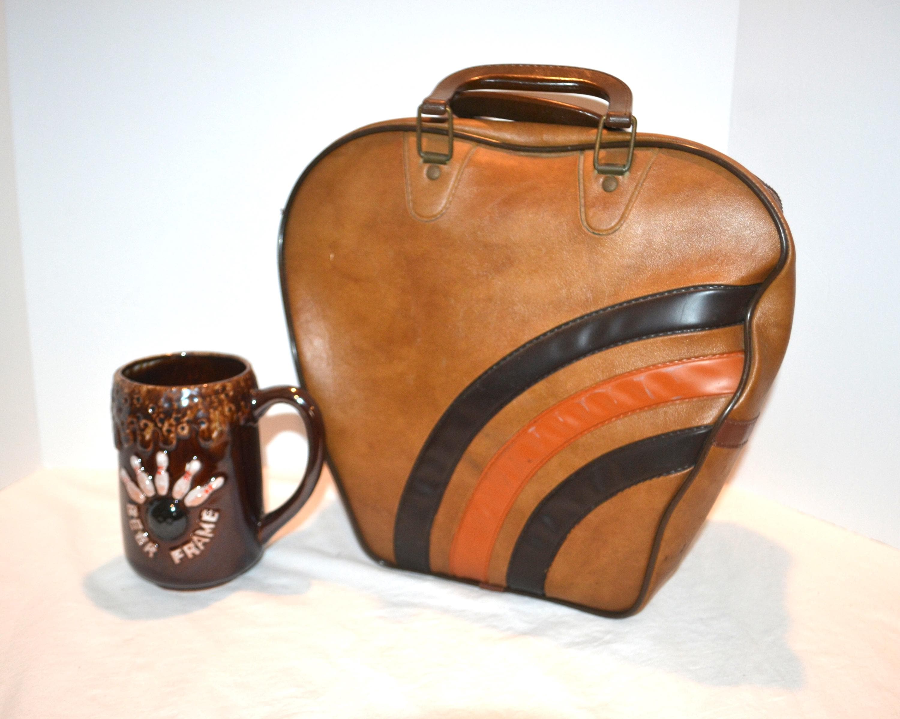1970s Bowling Bag - Etsy