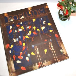 Fortune Magazine Dezember 1939 Buchhaltung in der großen Weltausgabe