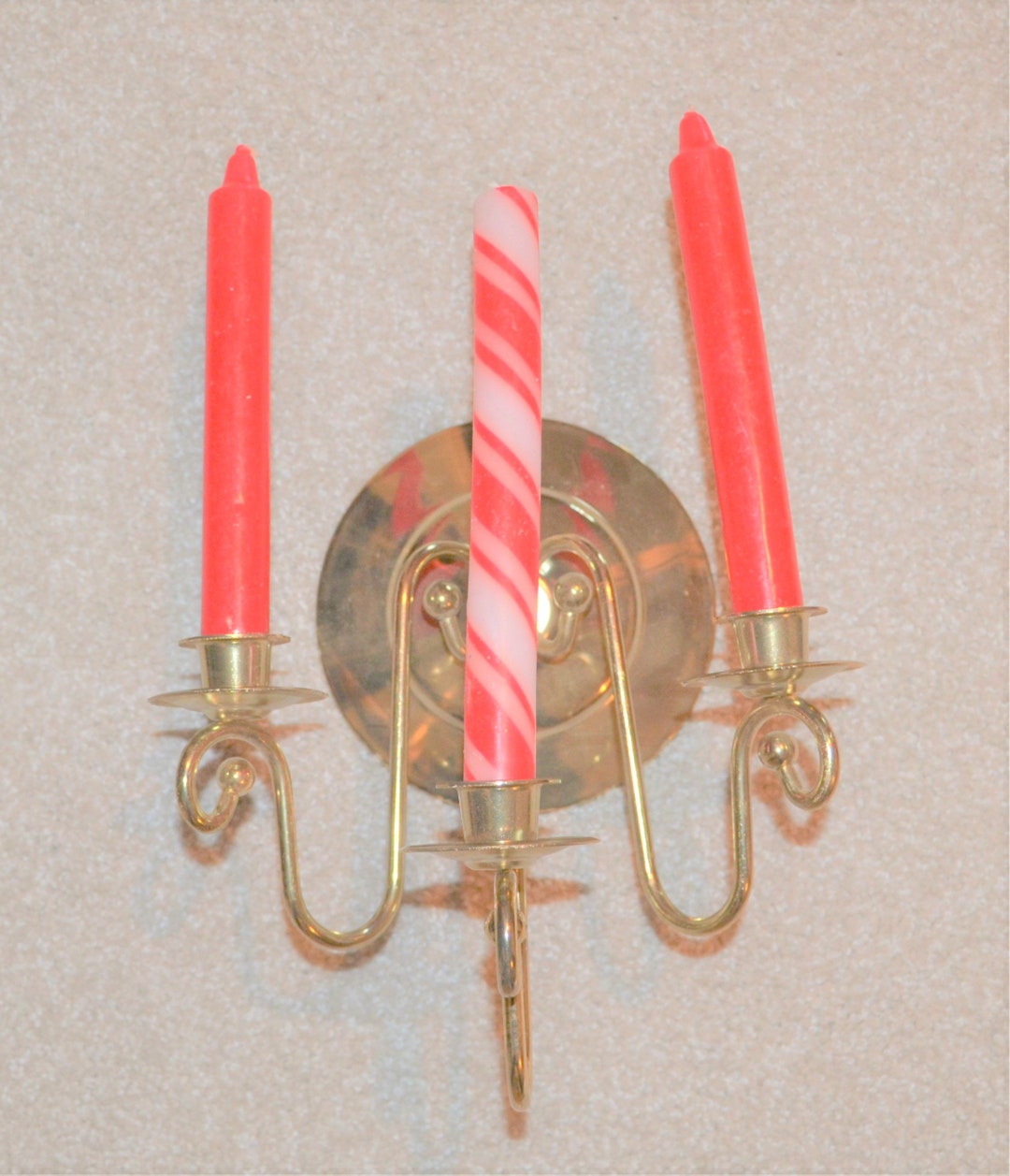 Vintage Brass Wall Decor - Etsy