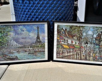 Vintage Jacques Chardon French Painting Prints