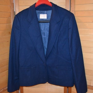 Pendleton Vintage Navy Blue Timeless Blazer