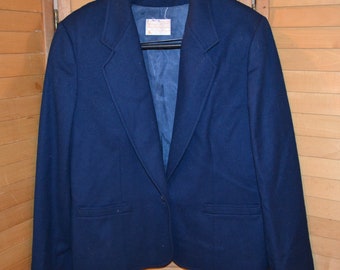 Pendleton Vintage Navy Blue Timeless Blazer