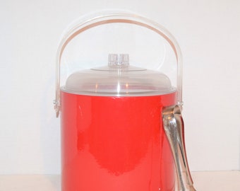 Vintage Ice Bucket Mod Retro MCM Kitsch & More